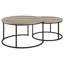 Table basse gigogne 2 pièces-130057220