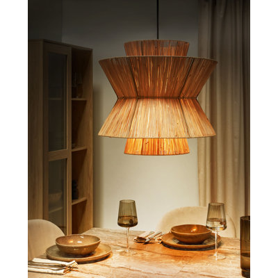 Anesa 1 - Light Natural Novelty Pendant