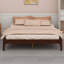 Structure de lit plateforme en bois de bambou massif-831976777