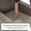 Upholstered Swivel Armchair-1538903130