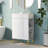 21.6" Bathroom Vanity, Combo Cabinet, Bathroom Storage Cabinet, Single Ceramic Sink, Right Side Storage, Bathroom Vanity-1253264141