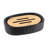 Bath D Dolomite Soap Dish Cup Dispenser with Bamboo Tray-59356792