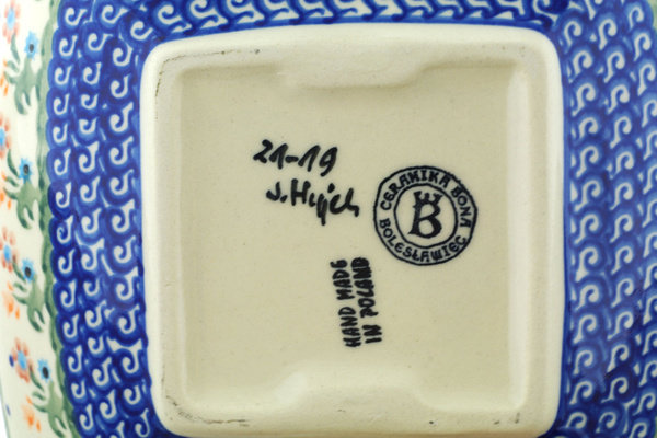 Spring Flowers Stoneware Salad Bowl