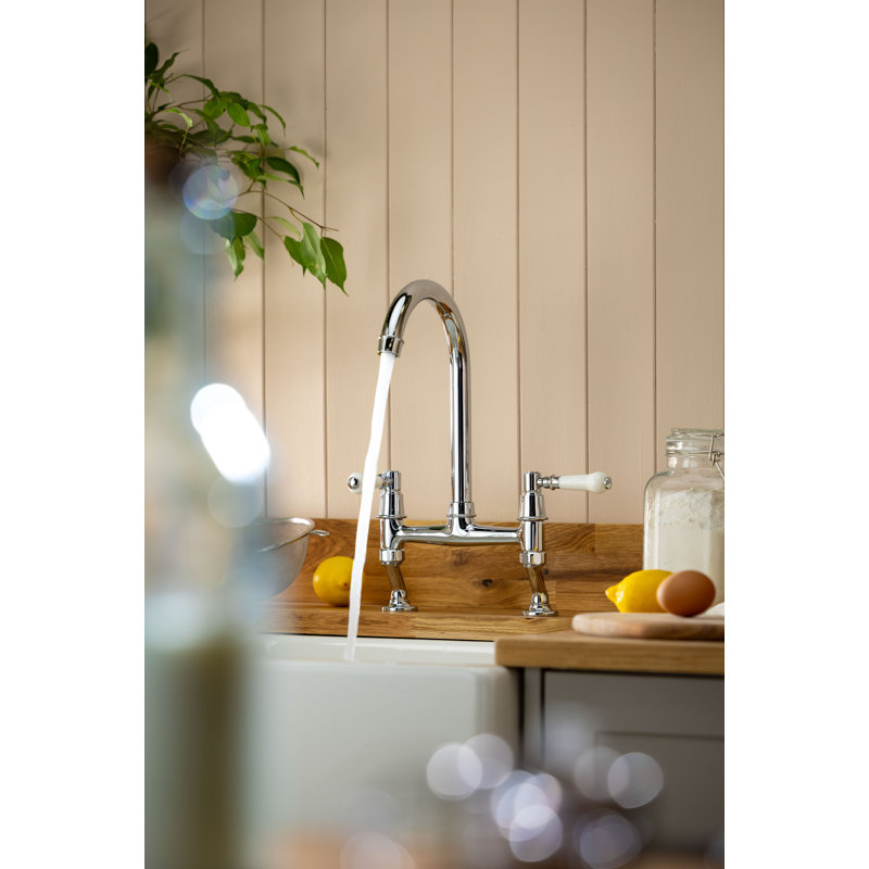 Abode Designs Keswick Bridge Kitchen Faucet, Chrome