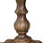 7-Pc Dining Set consists of a Pedestal Dinner Table and 6 Light Tan Linen Fabric Padded Chairs with Padded Back- Antique Walnut Finish-1409903082-1442630951-1409903087