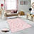 Stylish Woven Carpet, 5.6 x 7.5 Feet, 100% Polyester, 0.3 in Pile Height | Antibacterial, Non-Slip PVC Felt Dot Underside, Machine Washable | 3D Digital Printing, Durable & Easy to Maintain - Perfect for Any Room-1312190583