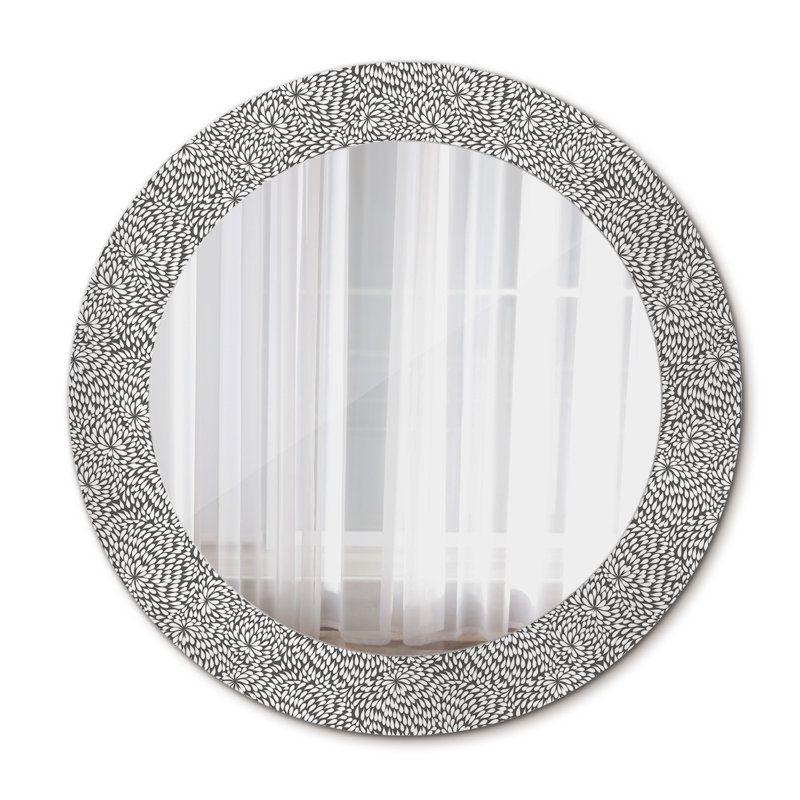 Huldar Glass Flat Wall Mirror