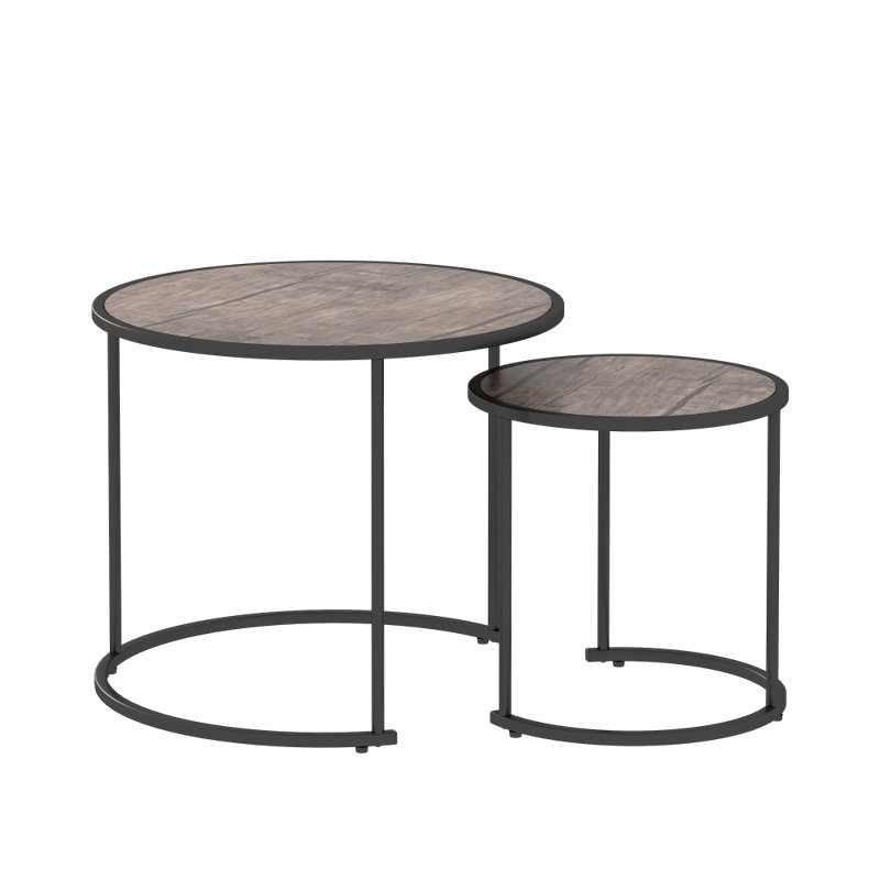 Table gigogne simple et simple 24 po