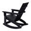 Ensemble de 2 chaises berçantes intérieures et extérieures en poly Adirondack-1735152271