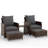2 - Person Patio Seating Group With Cushions-710232417