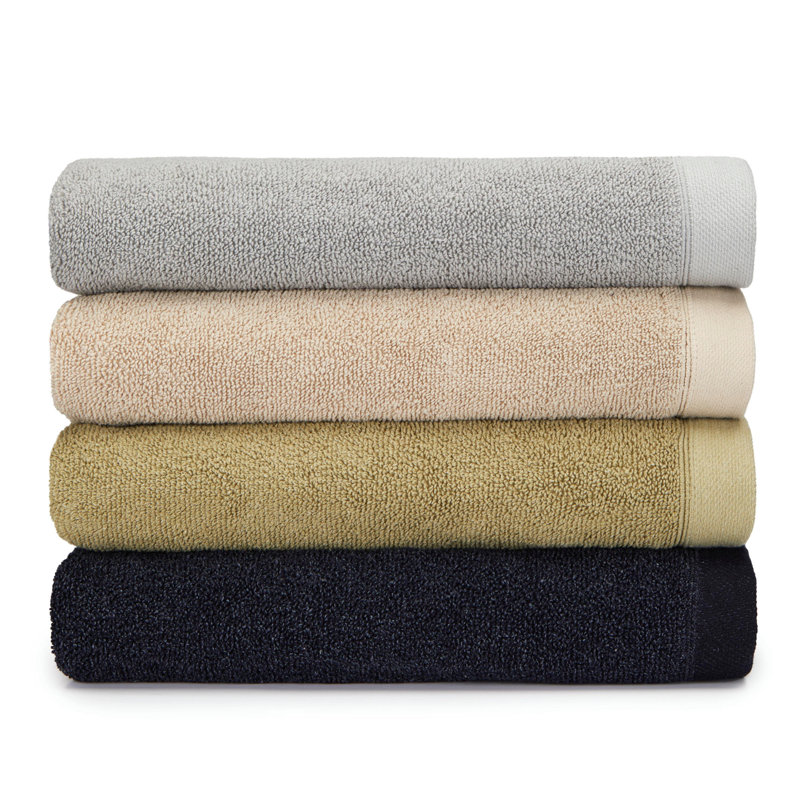 Abode Eco Cotton Blend Hand Towel, Grey