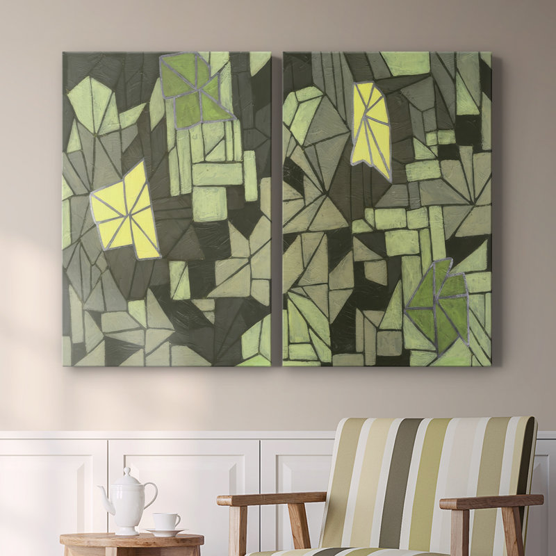Toile tendue avec cubes I-Premium Gallery, H 36 po x l 48 po