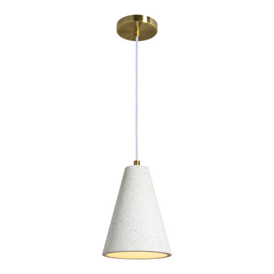 Luminaire suspendu 1 lumière Darra