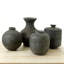 Vase de plancher en céramique 11,81 po intérieur / extérieur Emeraude