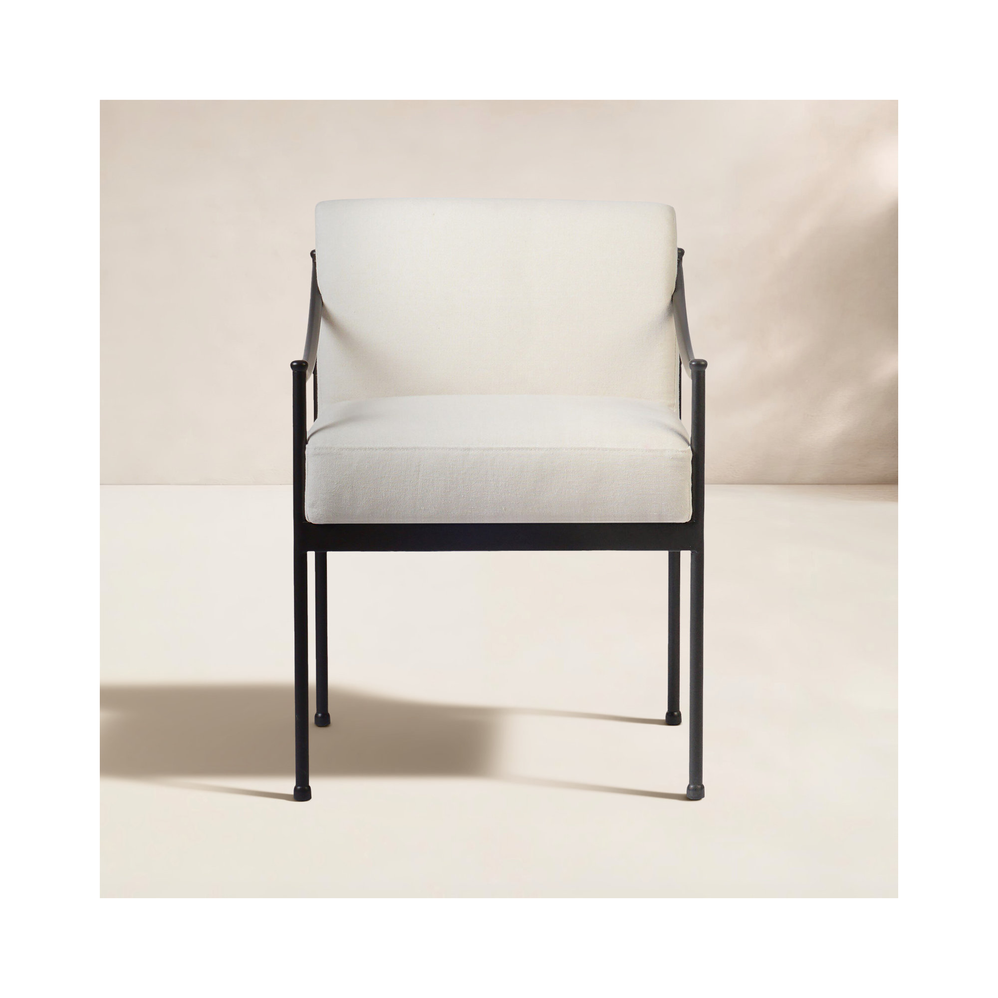 Granger Outdoor Dining Chair, Cream