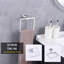 Porte-serviette mural en acier inoxydable avec finition brossée pour salle de bain, douche et cuisine-112318102