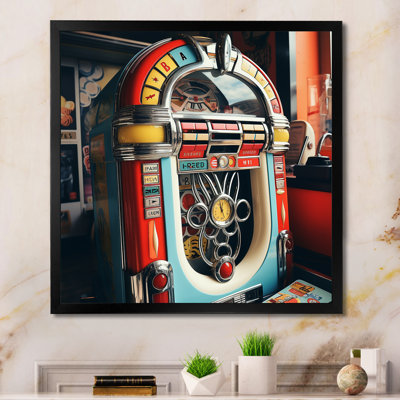 Blue Soundtrack Symphony Jukebox Melodies - Jukeboxes Wall Art