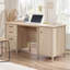 Bureau rectangulaire autoportant avec tiroirs et armoire, fini stratifié brun, style transitionnel, plusieurs tiroirs, tablette réglable, idéal pour les espaces de travail.