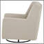 Fauteuil oscillant pivotant Odessa Latte