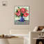 Pivoines rouges sur toile, art floral coloré par Art Remedy-104352903-104352916