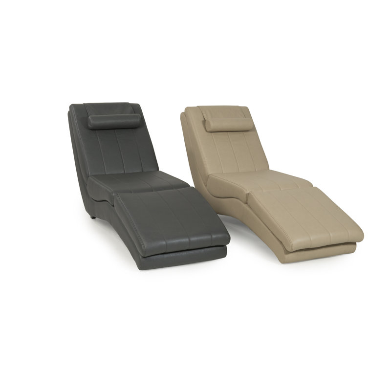 Leather Chaise Lounge