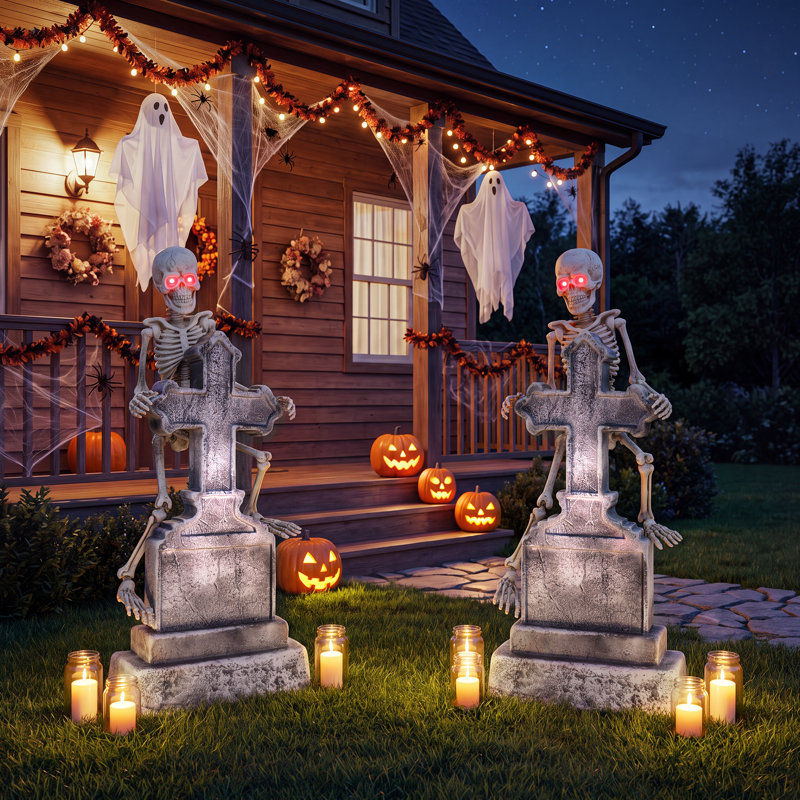 Décorations d'Halloween d'extérieur