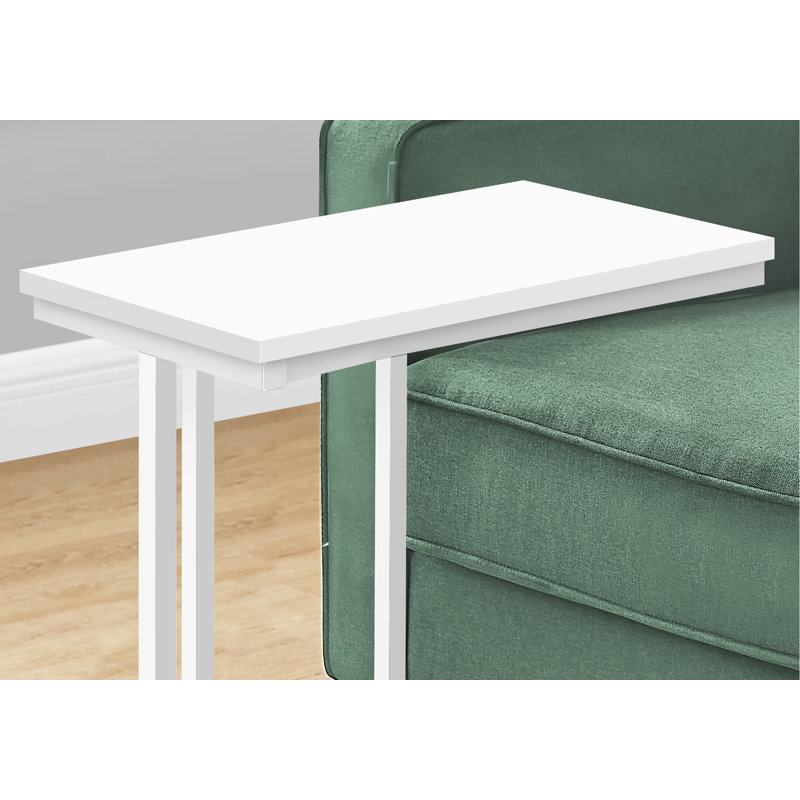 Table de bout, table d'appoint à cadre en métal, table de chevet, table d'appoint pour le salon et la chambre à coucher, table de bout intérieure pour l'espace de vie