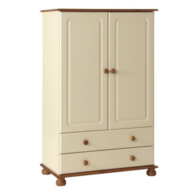 Stetson 2 Door Solid Wood Wardrobe