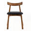 Ensemble de 2 chaises en bois massif