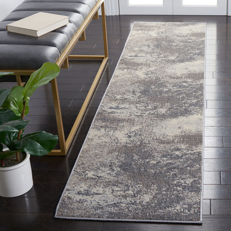 Tapis Waxhaw Performance Abstract, Tapis de couloir 2 pi x 8 pi