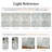 Elroy Modern Abstract Area Rug with Non-Slip Backing & Roll-Pack Design-632279026