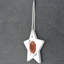 Sanson Robin Rockin Robin Star Shaped Ceramic Ornament