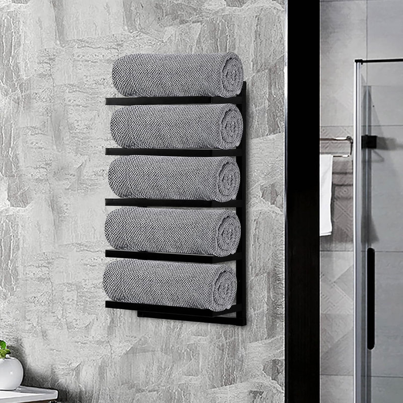 Bargale 5 Wall Mounted Required Towel Stand