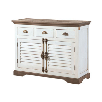 Toulouse 120cm Solid Wood Sideboard
