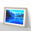 Moraine Lake in Banff Canada - Picture Frame Graphic Art Print-56860551-56860550