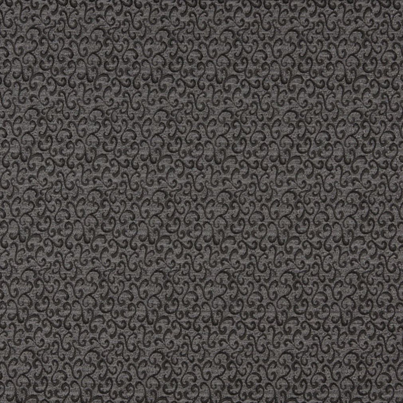 Tissu résistant aux taches et aux volutes, Noir