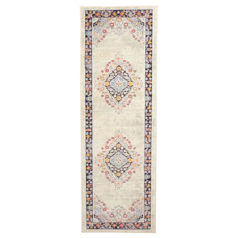 Lea Ivory Rug 2'8" x 8'2", Runner 2'8" x 8'2"