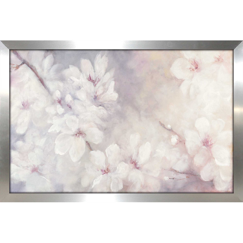 «Cherry Blossoms» par Julia Purinton - reproduction de cadre photo, H 21,5 po x l 27,5 po x P 0,75 po