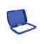 Couvercle bidirectionnel en polymère bleu pour Rev-A-Shelf® 32 pte Contenants à déchets-105686260