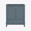 Meuble-lavabo 30 po sans lavabo, base seulement, armoire de salle de bain multifonctionnelle avec portes et tiroir, structure solide et panneau de fibres à densité moyenne-108934091-108934092