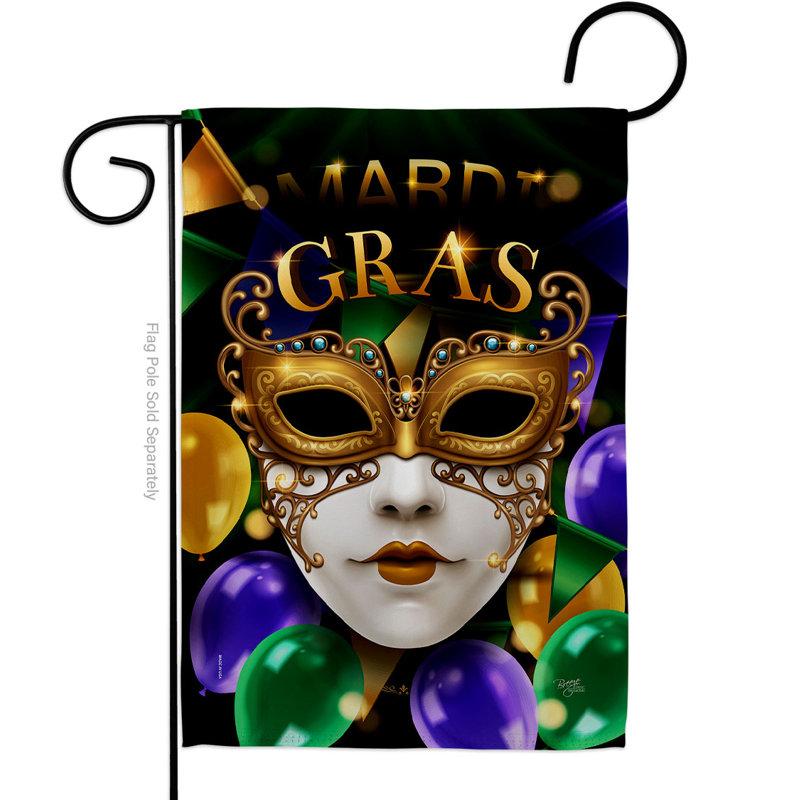 Drapeau de jardin en polyester 1,5 x 1,08 pi Avo