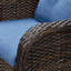 Chaises longues d'extérieur en rotin avec coussins Deb Wicker-397565555-377751453