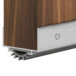 Cal Royal DS-414AV-36 DS-414 Aluminum Door Shoe with Vinyl Insert
