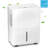 Antarctic Star  50 Pint Dehumidifier, 1.2 Gal Water Tank, 30%Rh Adjustable Auto Shut Off, 24H Timer