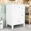 Meuble-lavabo 24 po avec lavabo, 3 tiroirs et portes-1134413767