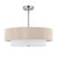 Lustre cylindrique semi-encastré à 4 lumières Reenat-360294257