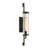 Park Slope Forged Iron 1 - Bulb Outdoor Armed Sconce-28222828