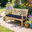 Outdoor Bench Cushion Waterproof Fade Resistant Patio Furniture Cushions With Handle For Sofa And Chair