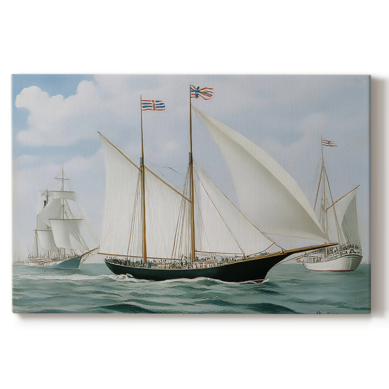 Série Nautical-CXL - Cavas enveloppés de galerie, 40 x 60