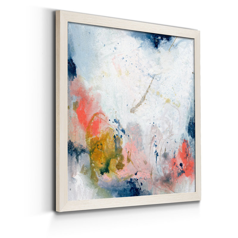 Pastel Fantasy III-reproduction d’art sur toile encadrée, H 20 po x l 20 po x P 1,5 po, Cadre blanc